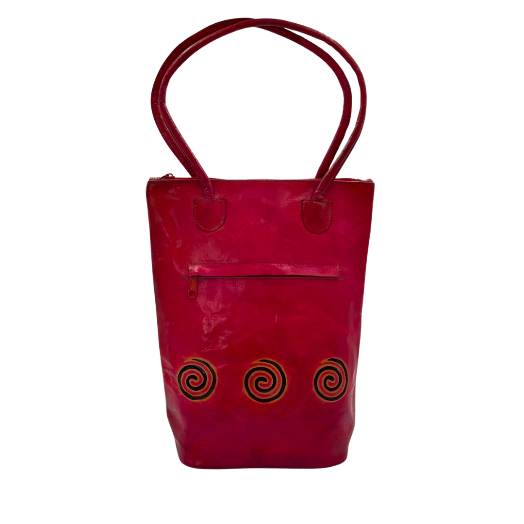 Ultra Light Slim Classic Leather Shanti Bag 5