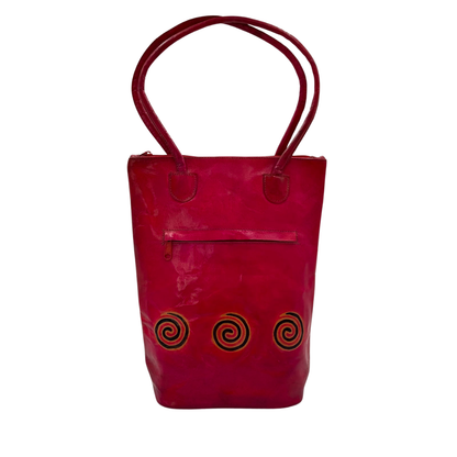 Ultra Light Slim Classic Leather Shanti Bag 5