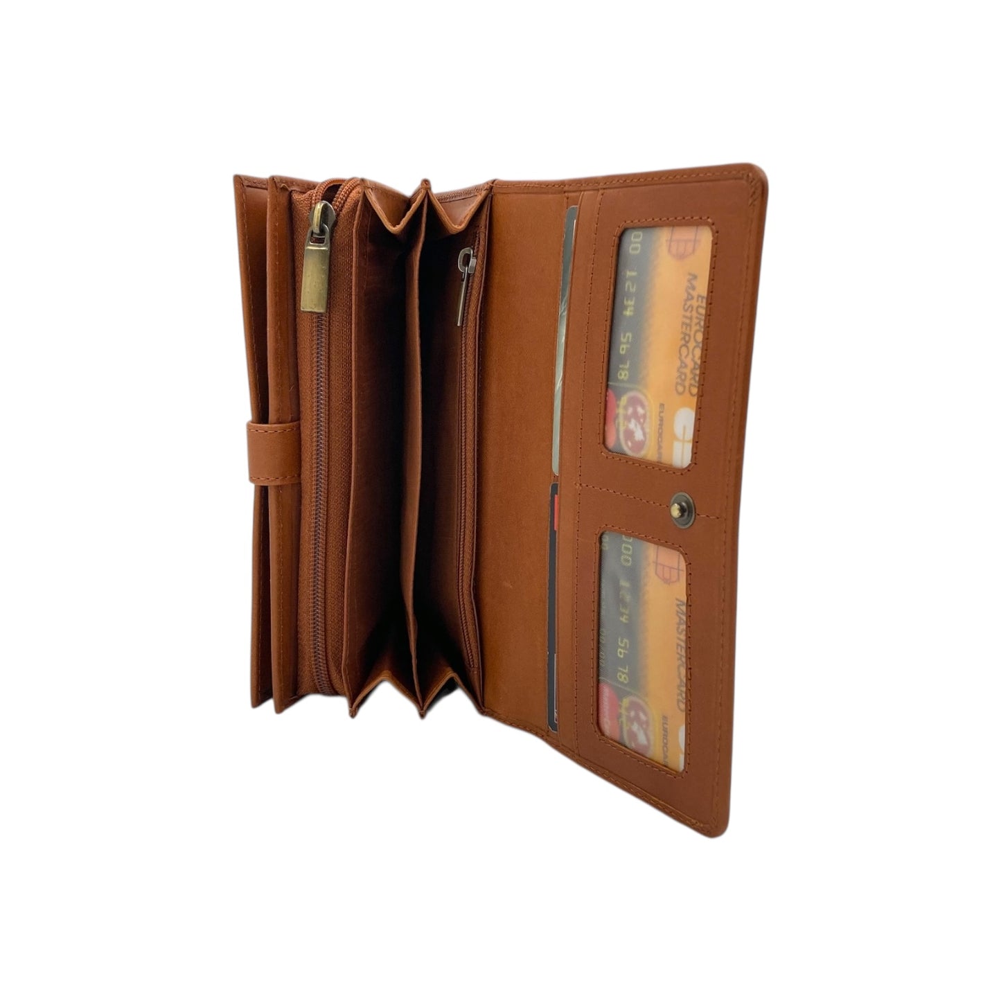 Italian Leather RFID  Women's Multipurpose Leather Wallet # 1252B