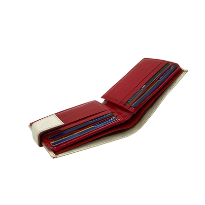 Classic Men's Waterproof Bifold Leather Wallet with Flip ID Window #1729 L (C.L.)