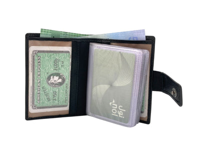 Compact Multiple Cards  & Cash Wallet RFID # 1865NM [EL.LOOP]