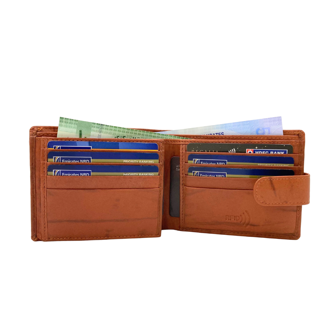 Shield Collection Bifold RFID Wallet # 1001L