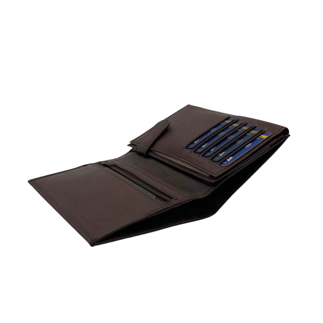 Standing Mens Collection Bi-Fold Wallet # 4102S