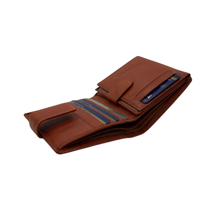 Standing Mens Collection Bi-Fold Wallet # 664NL