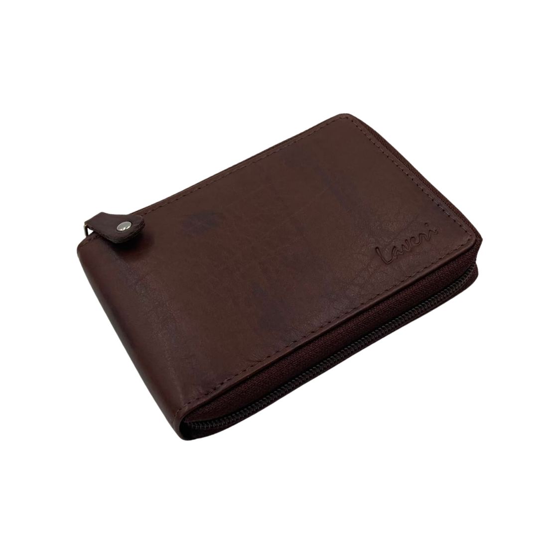Fullzip leather mens Wallet #4094BZ
