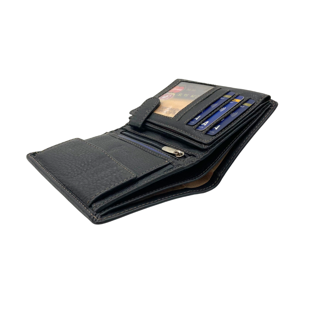 Shield Collection Bi-Fold RFID Wallet # 4253C