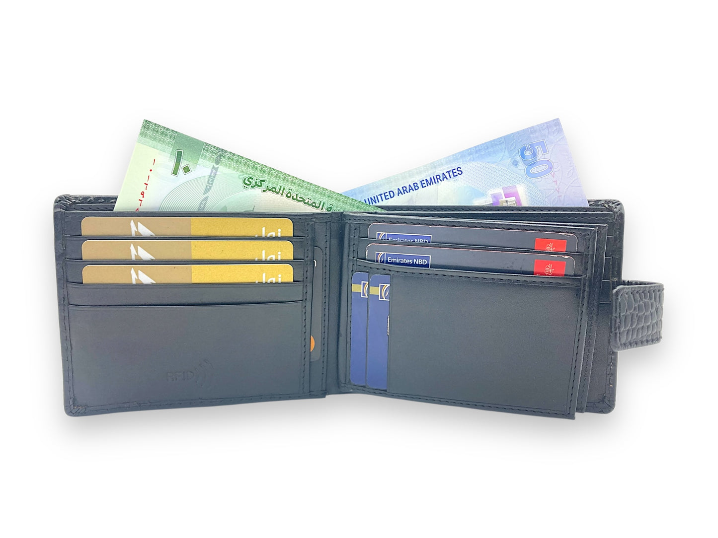 VIP - RFID More Card Wallet, Mens Bifold Wallet # 1406CCL