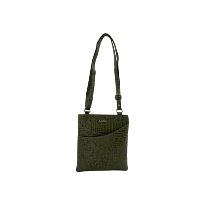 Leather Crossbody/Messenger Bag # 2862
