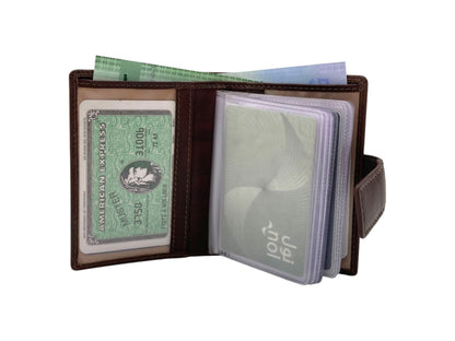 Compact Multiple Cards  & Cash Wallet RFID # 1865NM [EL.LOOP]