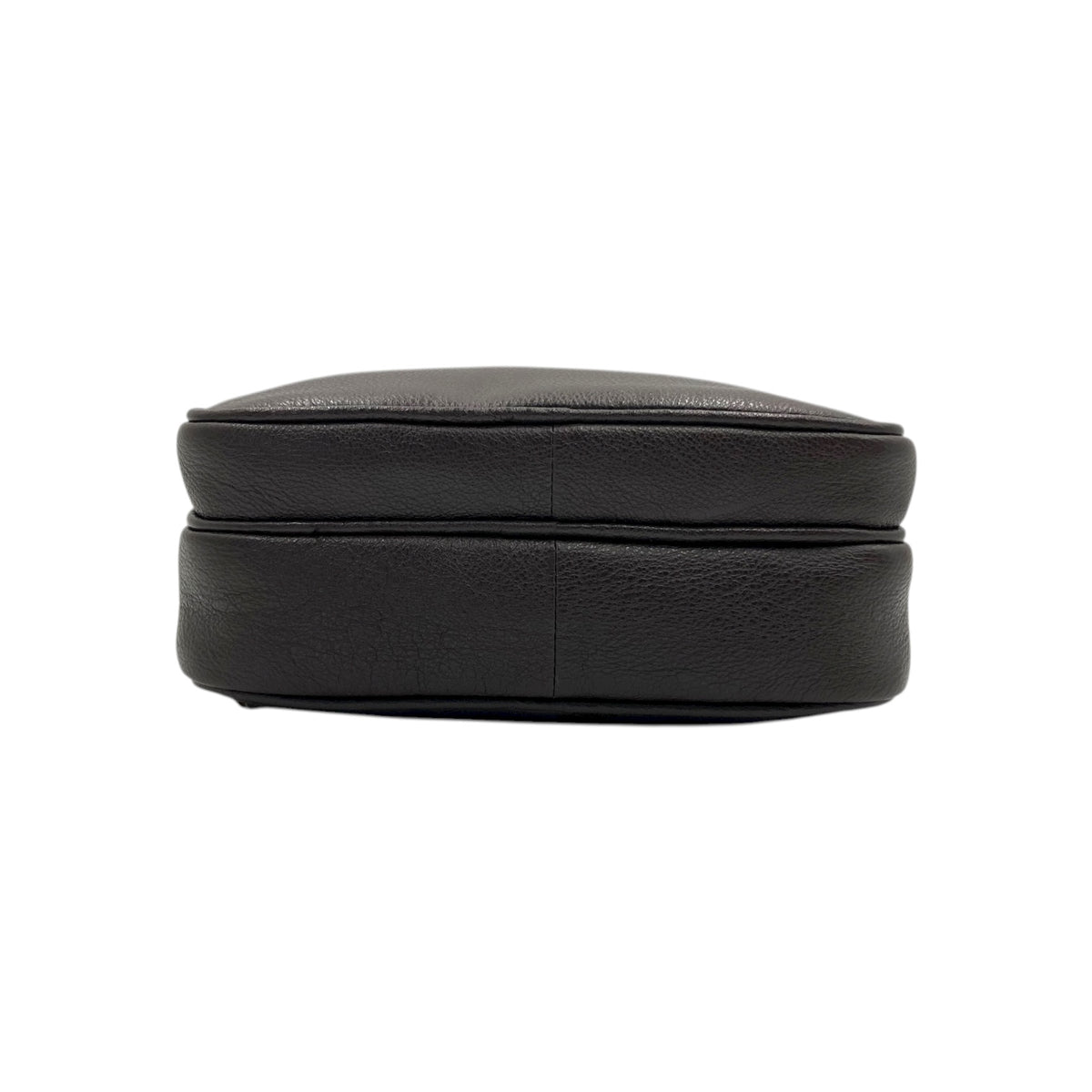 Hand Pouch, Wash Bag, Toiletry, Genuine Leather # 2295H