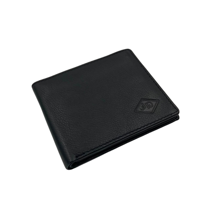 Mens Genuine Leather Mens wallet Leather Lined Bi fold Wallet For Men # JD 1820