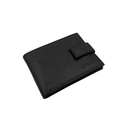 Mens Genuine Leather Mens wallet Leather Lined Bi fold Wallet For Men # 1981L