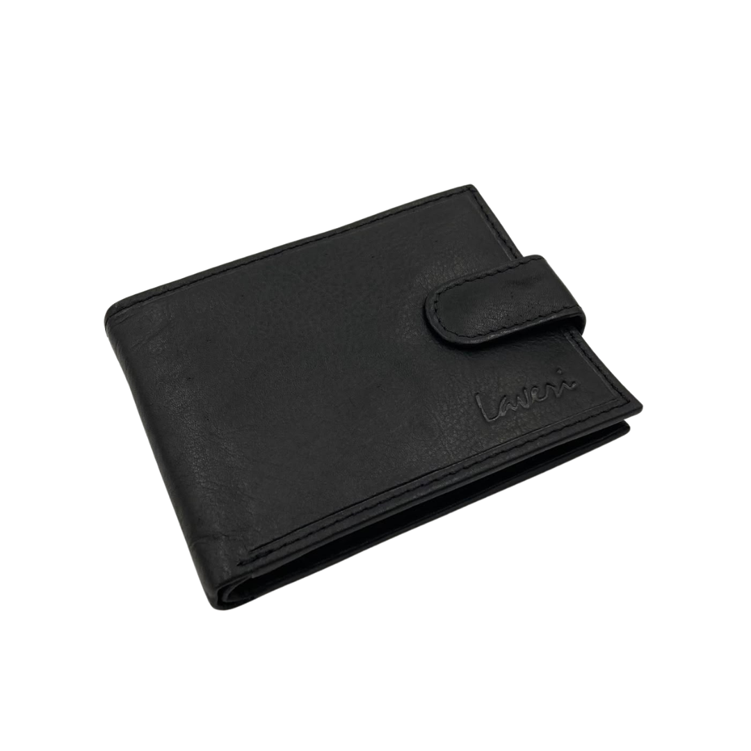 Antq, Smooth Leather Wallet With Inside Leather Lining # 1981CL