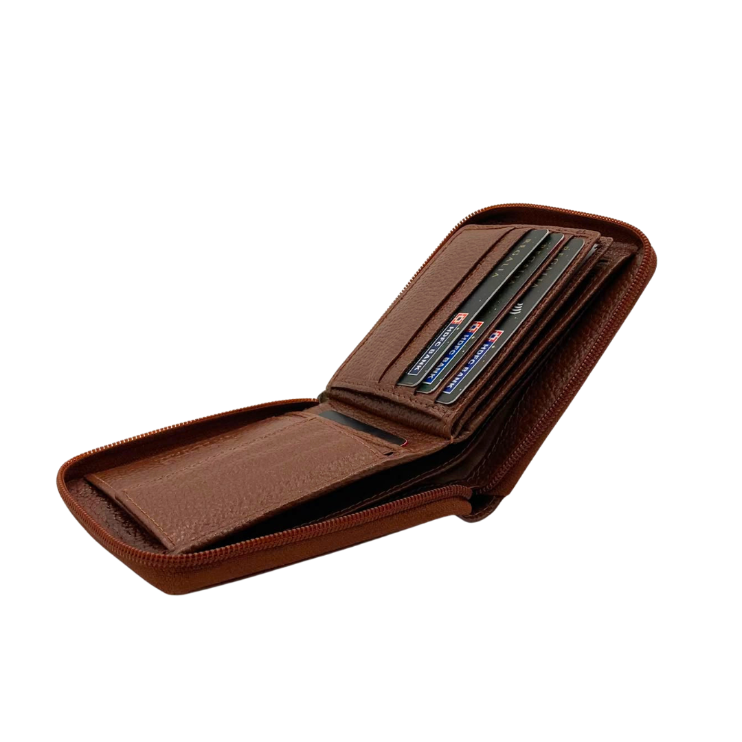 Pebble Texture 8 Card Billfold Wallet # 983CZ