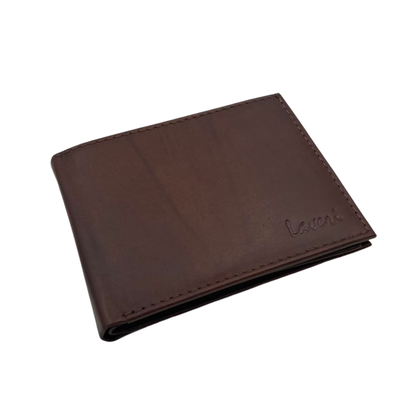 Antq, Smooth Leather Wallet With Inside Leather Lining  # 1699