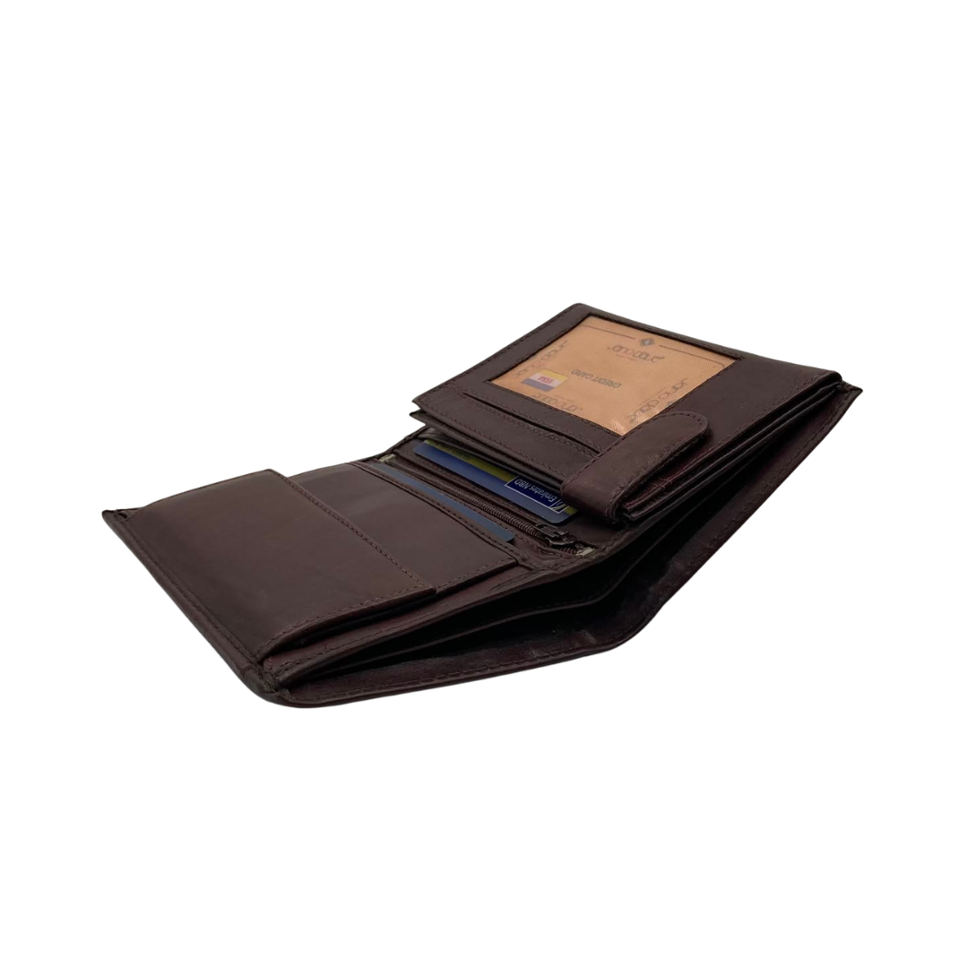 Standing Mens Collection Bi-Fold Wallet # JD-1788A