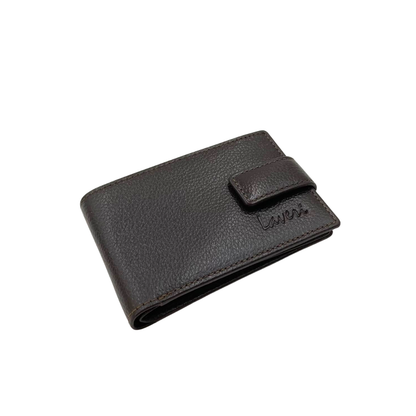 Pebble Texture 8 Card Billfold Wallet # 1020BL