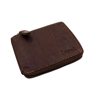 Fullzip leather mens Wallet #1541Z