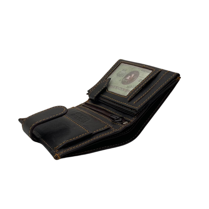 Standing Mens Collection Bi-Fold Wallet # 1229L