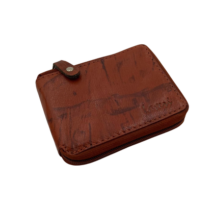 Fullzip leather mens Wallet #1541Z