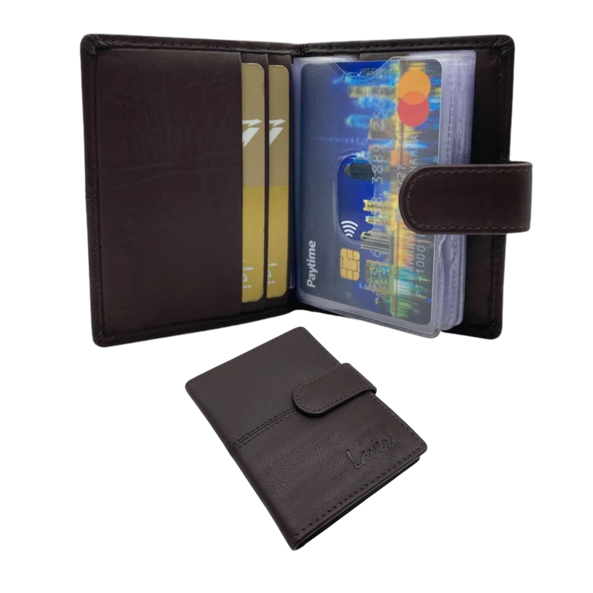 Card Case Small Size 16 Card Album Loop Lock # 1090B