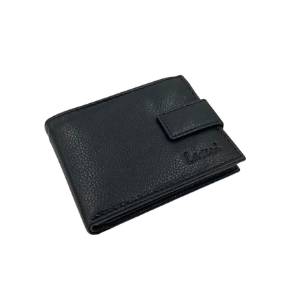 Mens Genuine Leather Mens wallet Leather Lined Bi fold Wallet For Men # 1326L