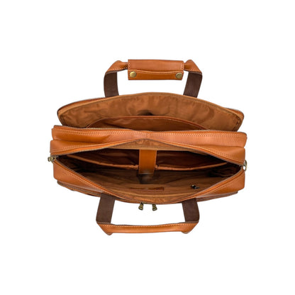 Italian Leather Laptop Bag # 2818