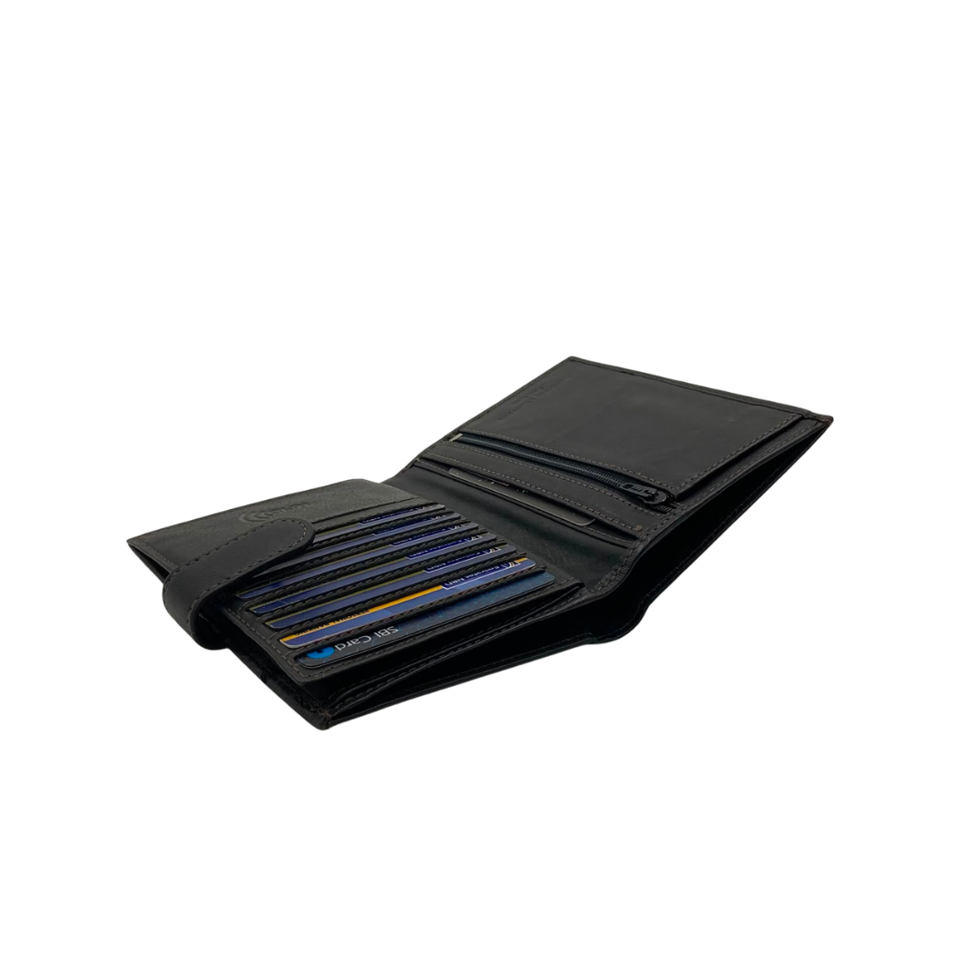 Standing Mens Collection Bi-Fold Wallet # 1228L