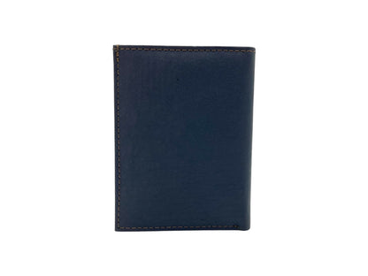 Slim Bifold Inside Button Card & Cash Wallet # RFID 1977BL