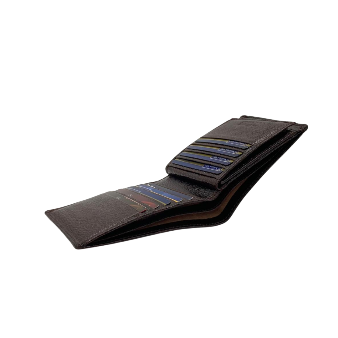 Pebble Texture 8 Card Billfold Wallet # 1888