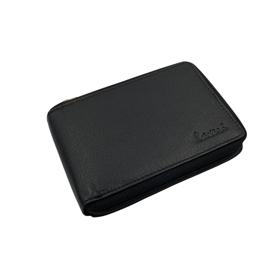 Fullzip leather mens Wallet #4094BZ