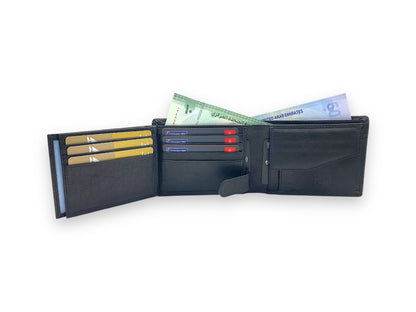 VIP - RFID Maximum Card & Coin Billfold Wallet, Men's Wallet # 1013CP