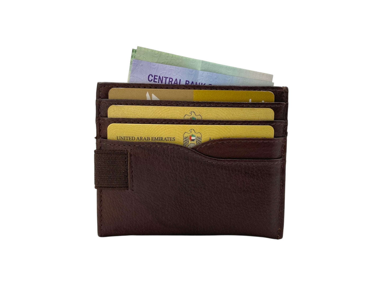 Slim Card Case & Cash Wallet Compact Size # 4257BL