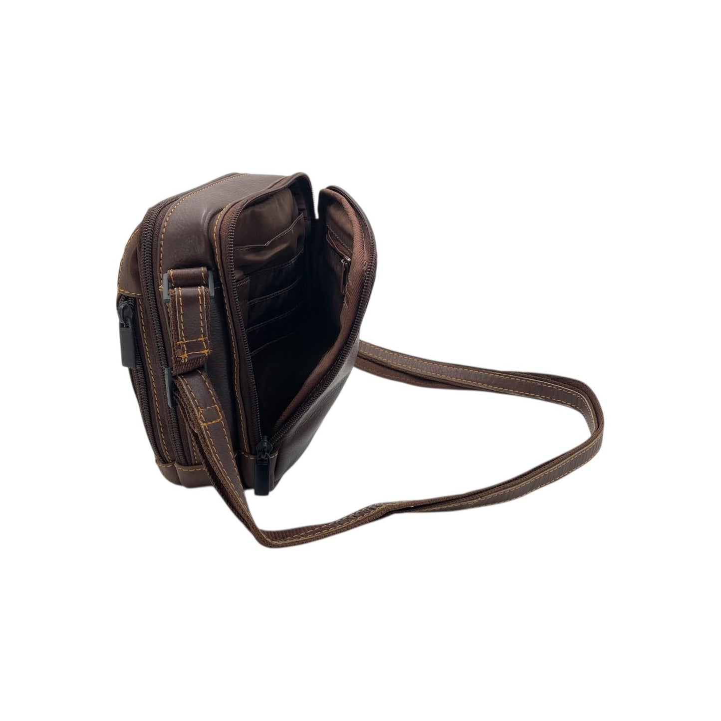 Leather Crossbody/Messenger Bag # 2297S