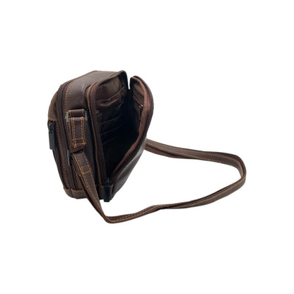 Leather Crossbody/Messenger Bag # 2297S