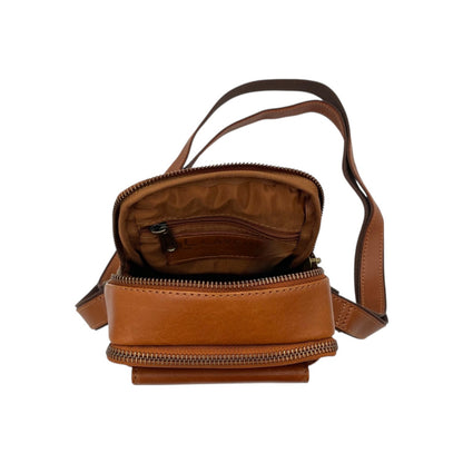 Italian Leather Crossbody Bags # 2873DZ