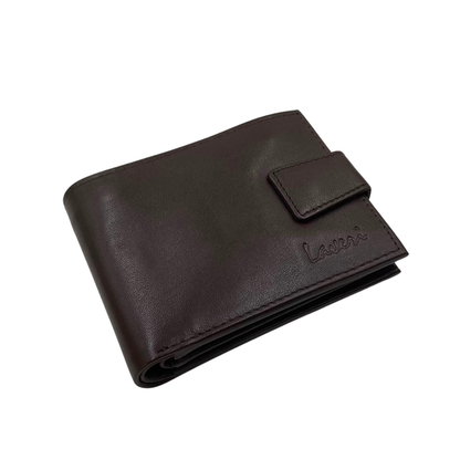 Antq, Smooth Leather Wallet With Inside Leather Lining # 1005L