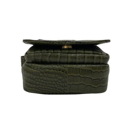 Leather Crossbody/Messenger Bag # 2862