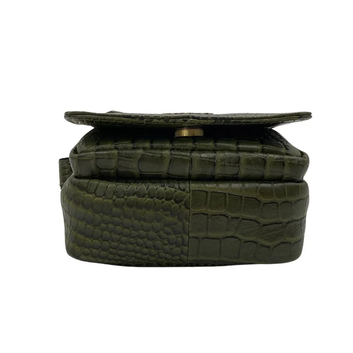 Leather Crossbody/Messenger Bag # 2871