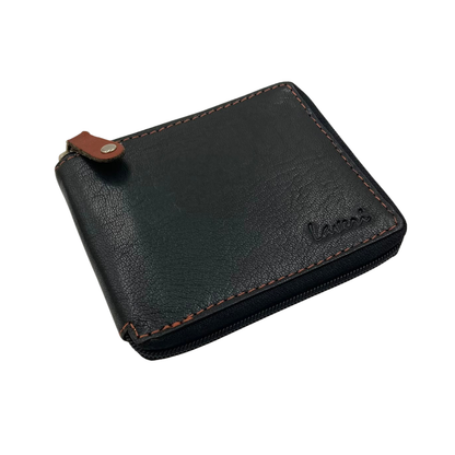 Fullzip leather mens Wallet #1261Z