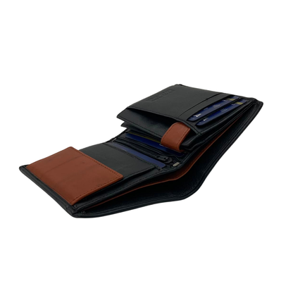 Standing Mens Collection Bi-Fold Wallet # 1517S