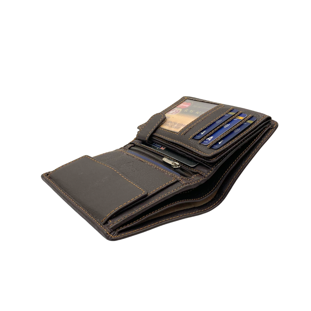 Shield Collection Bi-Fold RFID Wallet # 4253C