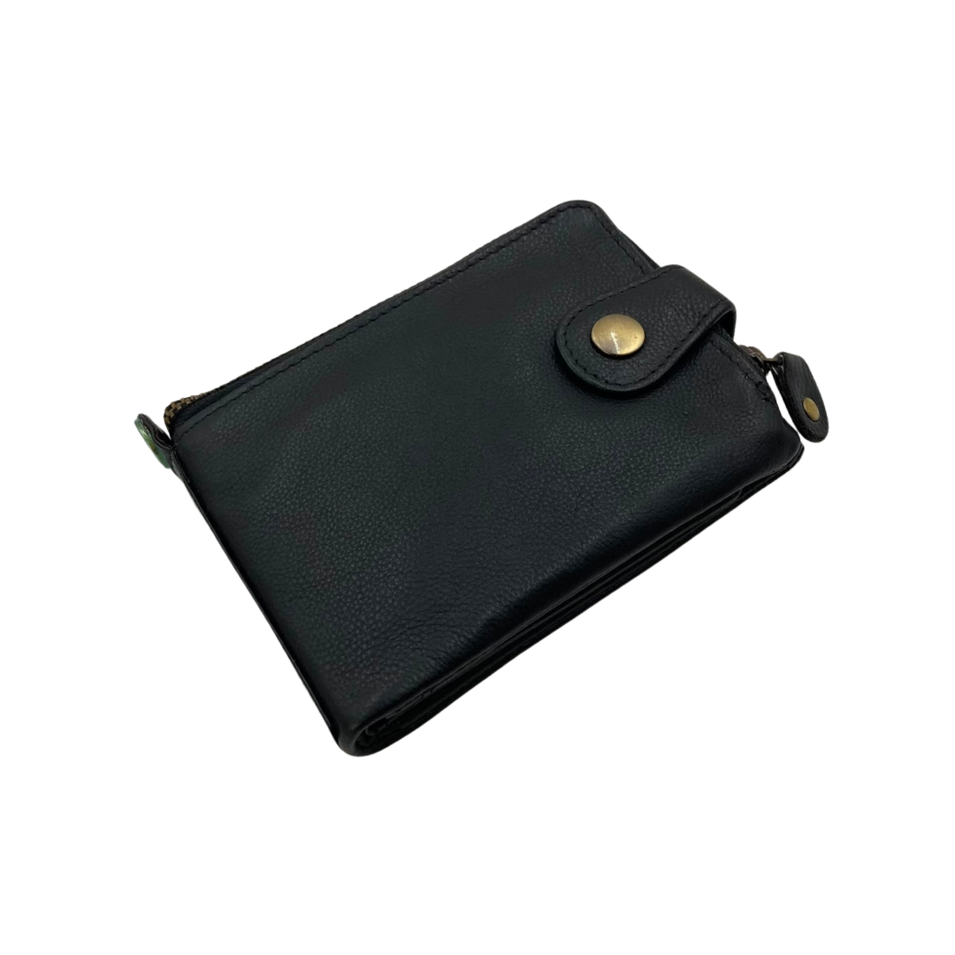 Fullzip leather mens Wallet #NEW FULLZIP