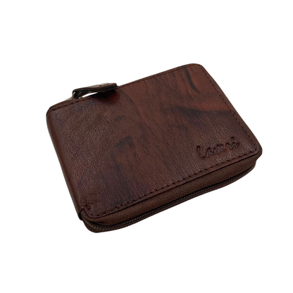 Fullzip leather mens Wallet #1541Z