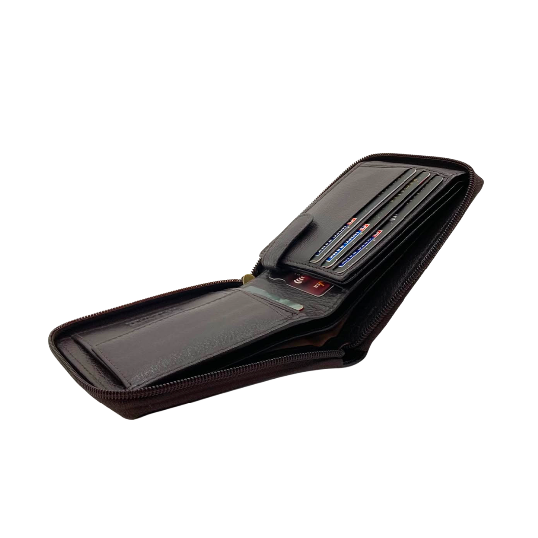 Pebble Texture 8 Card Billfold Wallet # 1013CZ