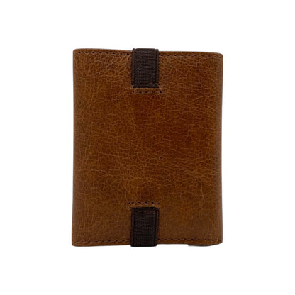 Compact Trifold Cards & Cash Wallet #  1891 [8] Elastic