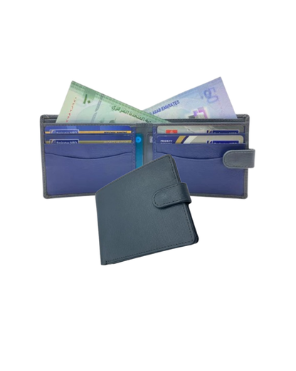 Slim & Compact Leather Bi-Fold Wallet # 4627L
