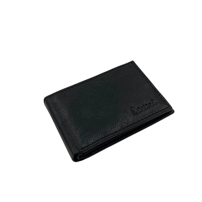 Mens Genuine Leather Mens wallet Leather Lined Bi fold Wallet For Men # 1020
