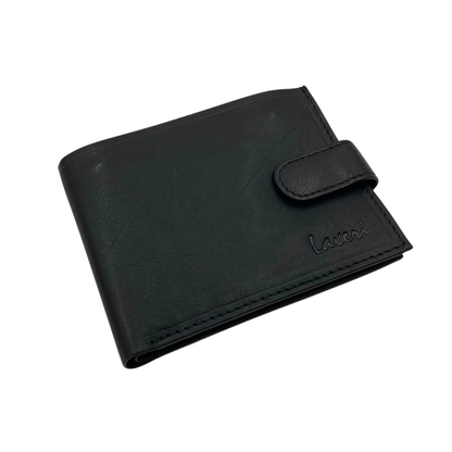 Mens Genuine Leather Mens wallet Leather Lined Bi fold Wallet For Men # 797FCL