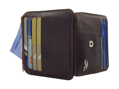 Card Case & Cash Wallet Compact Size 12 Card Space # 4029SN